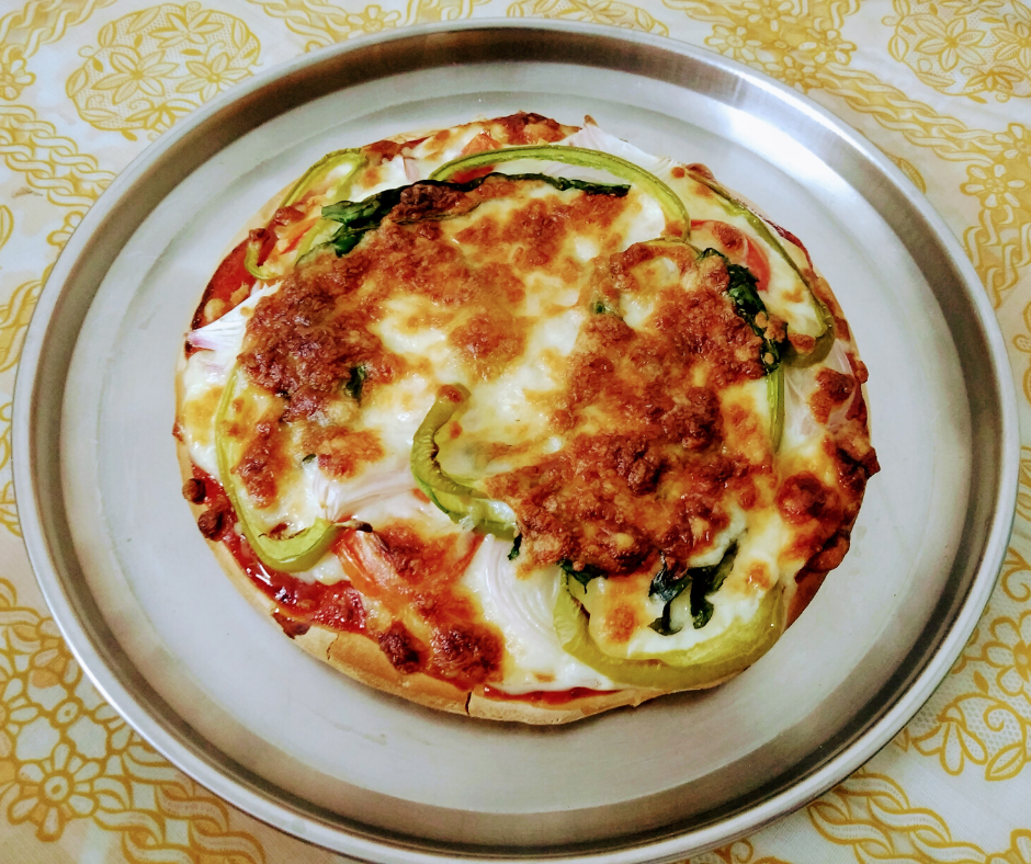 Homemade Pizza with Readymade Base Recipe