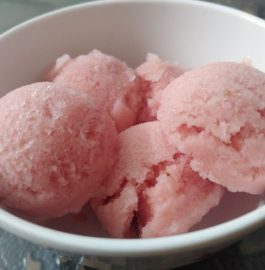 Watermelon Icecream | Homemade Watermelon Icecream recipe