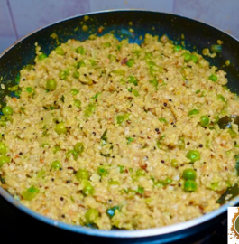 Instant Oats Upma Recipe