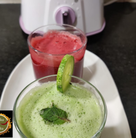 Cucumber Mint Juice and ABC Juice Recipe