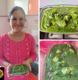 Instant Palak Paneer Recipe