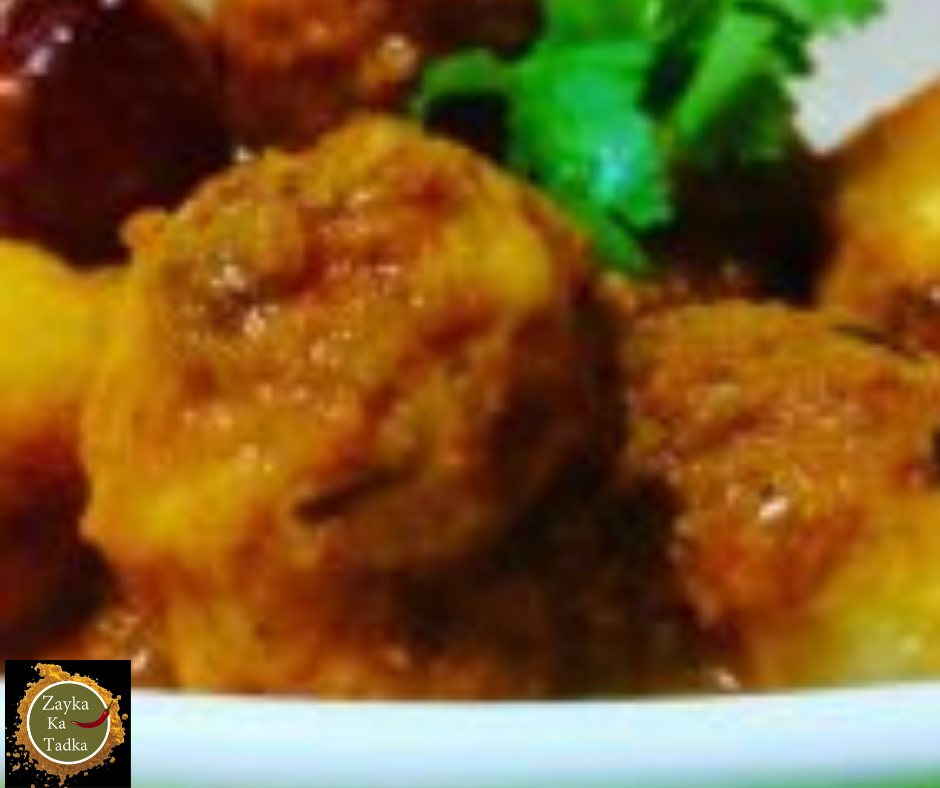 Sabut Aloo Pyaz Curry Recipe