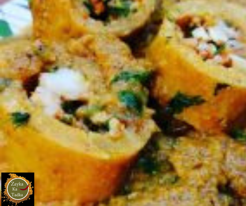 Shahi Stuffed Gatte Recipe
