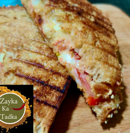 Tomato Cheese Grilled Sandwich Recipe