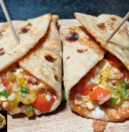 Veg Paneer Cheese Wrap | Veggie Wrap Recipe