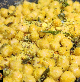 Channa Sundal | Chickpea Sundal Recipe