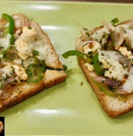 Kadhai Paneer Sandwich Recipe