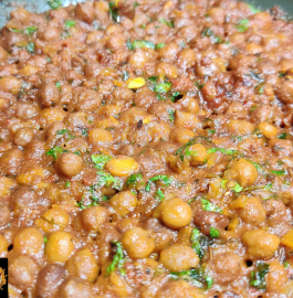 Kala Chana Sabji | Black Chickpea Sabji Recipe