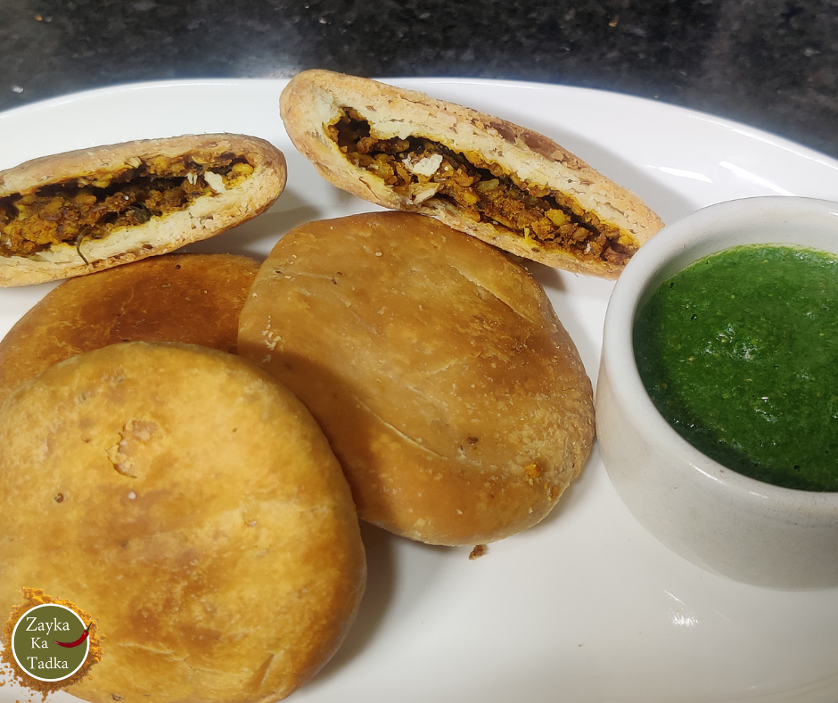 Khasta Moong Dal Kachori With Green Chutney Recipe