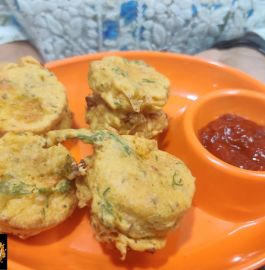 Schzewan Cheese Coin Vada Recipe