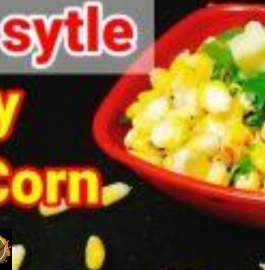 Sweet Corn Chaat Recipe