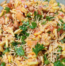 Murmure Chaat | Puffed Rice Chaat Recipe