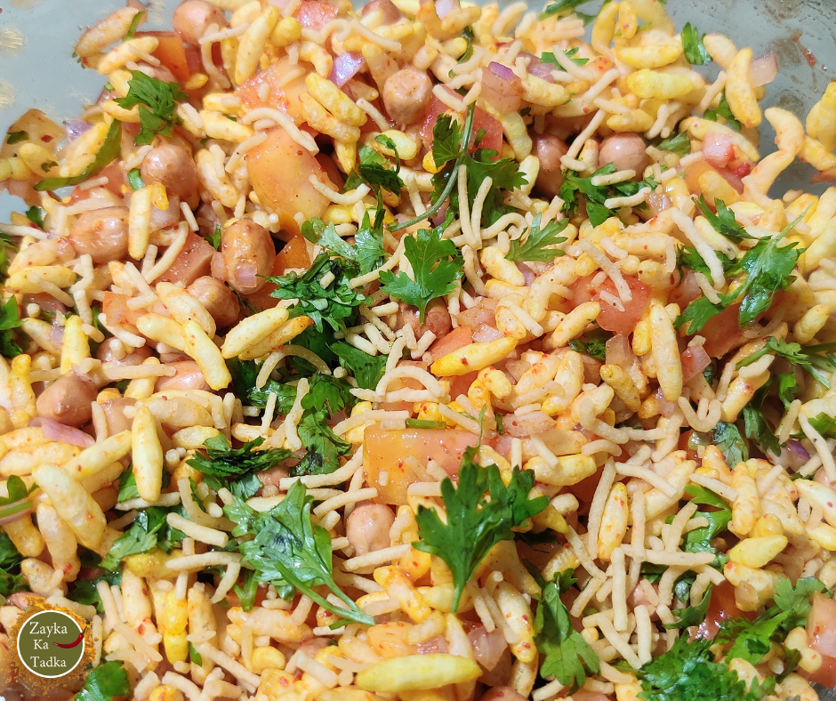 Murmure Chaat | Puffed Rice Chaat Recipe