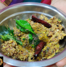Baingan Ki Chutney In South Indian Style | Brinjal Chutney Recipe