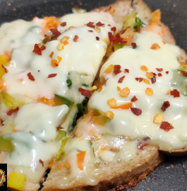 Cheese Chili Toast Recipe