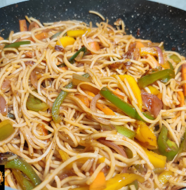 Chili Garlic Noodles Recipe