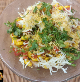 Corn Chaat | Corn Bhel Recipe