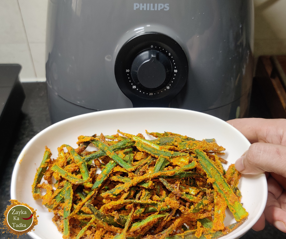 Kurkuri Bhindi Restaurant Style | Crispy Bhindi Recipe