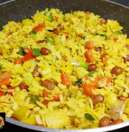 Mix Veg Poha Recipe