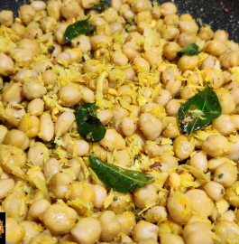 Chickpea Sundal | Chana Sundal Recipe