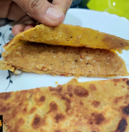 Coconut Puran Poli Recipe