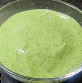 Green Chutney - Restaurant Style For Fasting Recipe