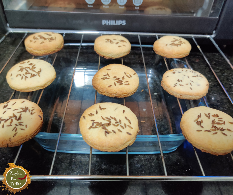 Jeera Biscuits | Cumin Cookies Recipe