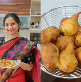 Mysore Bajji | Mysore Bonda | Goli Bajji - Karnataka Famous Tea Time Snack Recipe