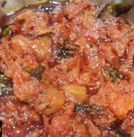 Tamatar Chutney In South Indian Style | Tomato Chutney Recipe