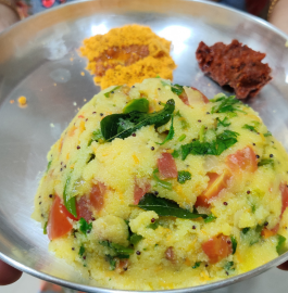 Upma In South Indian Style Recipe