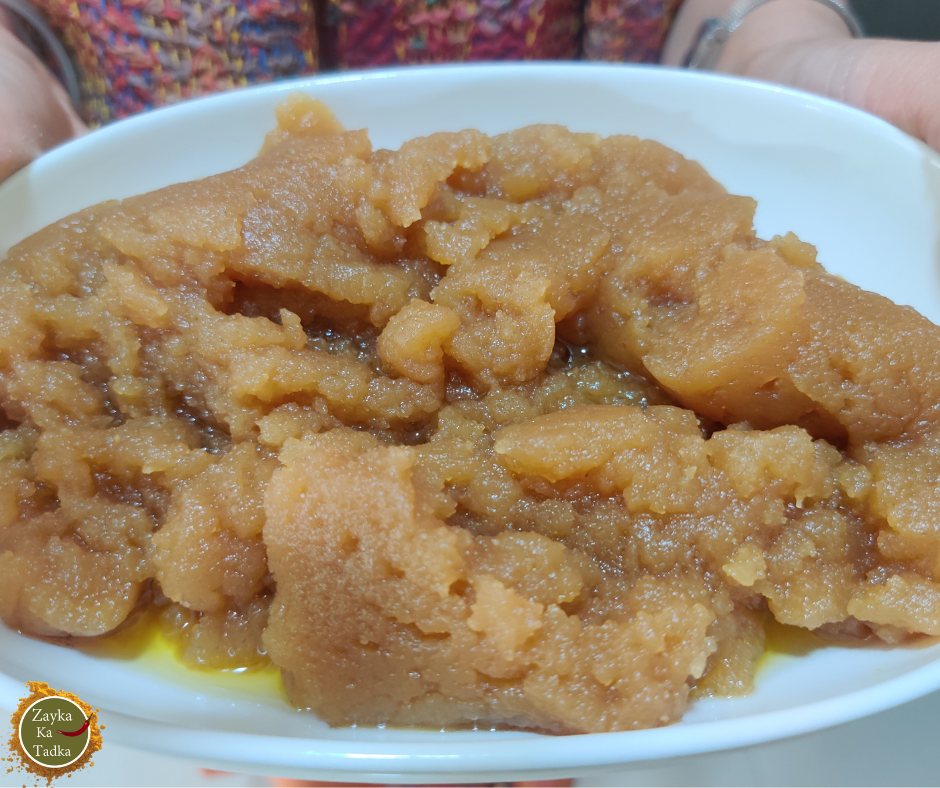 Atte Ka Halwa | Atta Halwa | Wheat Flour Halwa Recipe