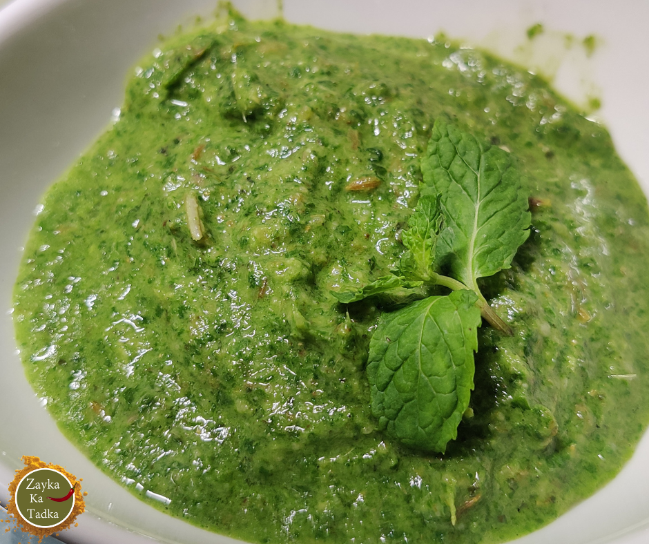 Green Chutney | Mint Chutney Recipe