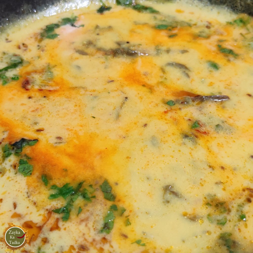 Bathua ki Kadhi Recipe