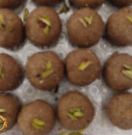 Gondh And Til Ke Laddoo Without Sugar Recipe