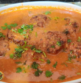 Shahi Lauki Ke Kofte - Without Frying Recipe