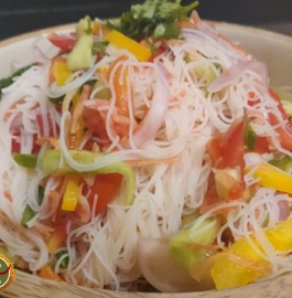 Thai Rice Noodles Salad Recipe