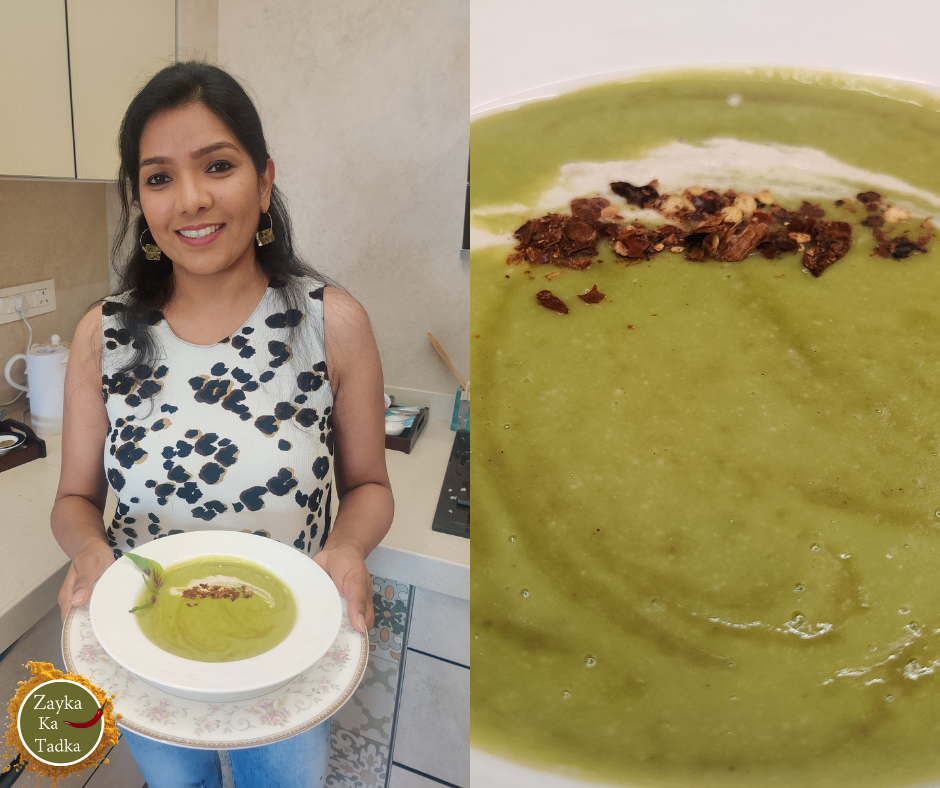 Green Peas Soup | Matar Soup Recipe