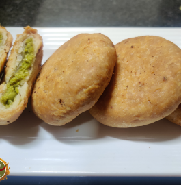 Matar Kachori in Air Fryer | Non-Fried Matar Kachori Recipe