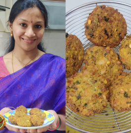 Masala Vada With Chole Recipe