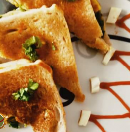 Paneer Tikka Sandwich Recipe