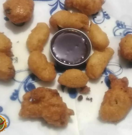 Sooji Veggie Pakoda Recipe