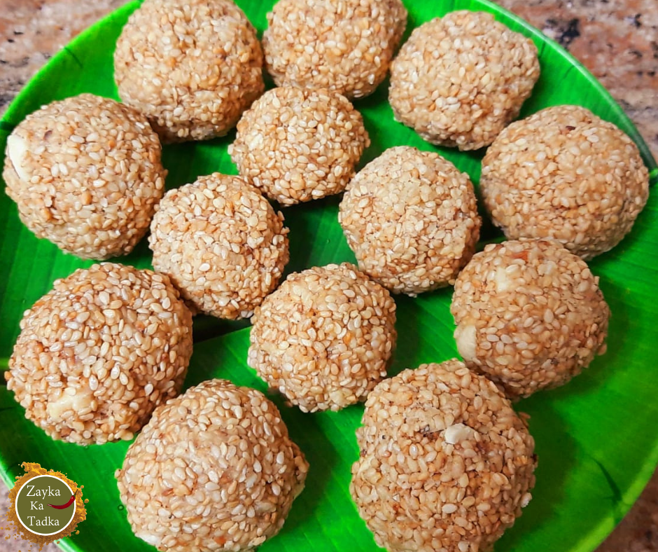 Til Jaggery Laddoo Recipe