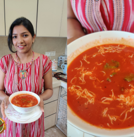 Tomato Soup | Cheesy Tomato Soup Recipe