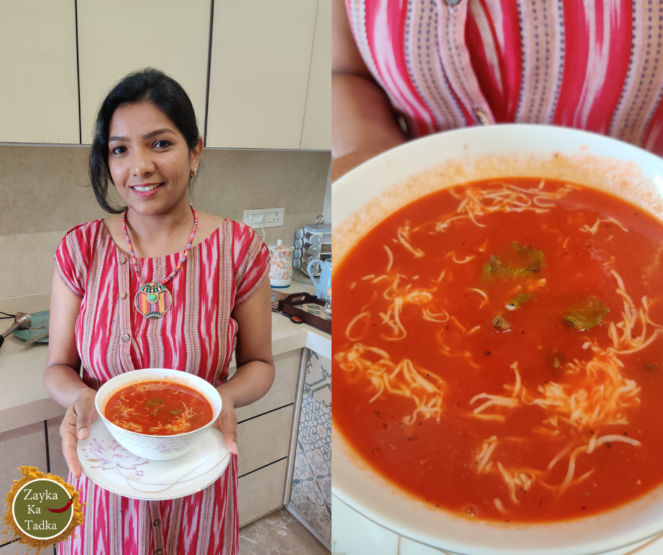 Tomato Soup | Cheesy Tomato Soup Recipe