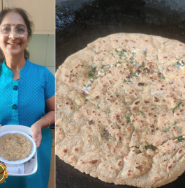 Jowar Paratha | Stuffed Jowar Paratha Recipe