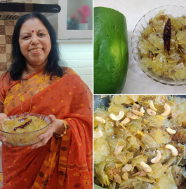 Raw Papaya Chutney | Plastic Chutney Recipe