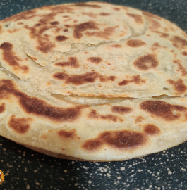 Lachha Paratha | Whole Wheat Lachha Paratha Recipe