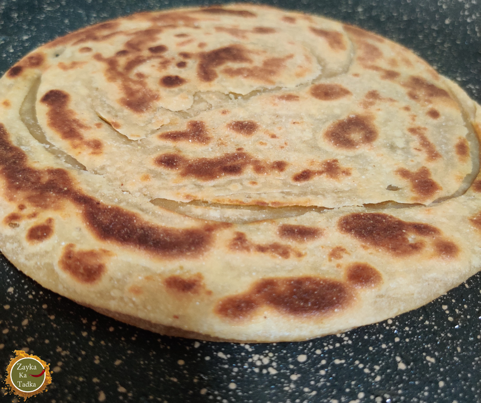 Lachha Paratha | Whole Wheat Lachha Paratha Recipe