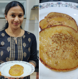 Banana Oats Pancake Recipe