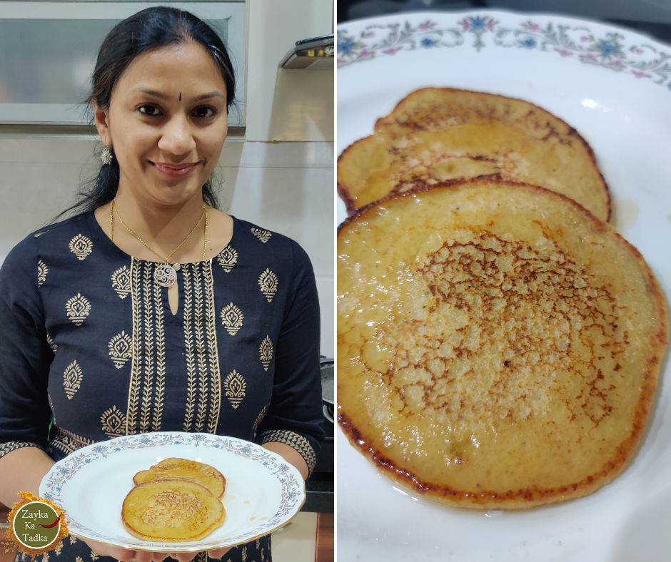 Banana Oats Pancake Recipe